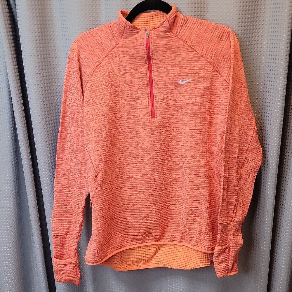 Nike Women's Element Sphere Half-Zip Running Shirt Size XL